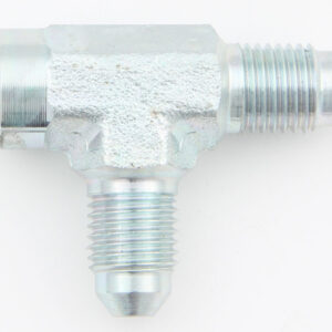 Female Pipe Flare Tee 4an to 1/8npt
