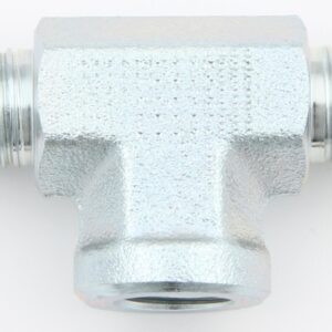 Stl Tee 1/8npt female to #4an Fitting