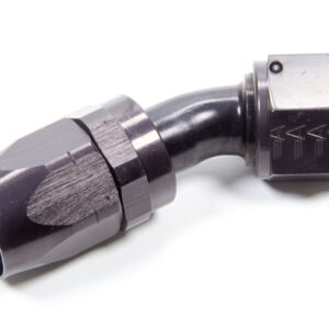 #12 30 Deg Hose End Black