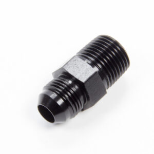 Str Alum #8 Flare 1/2in Black