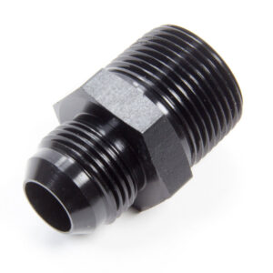 #12 to 1npt Pipe Alum Adapter Black