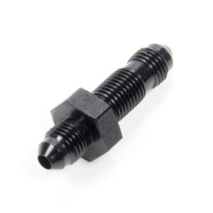 #4 Flare End Bulkhead Union Black