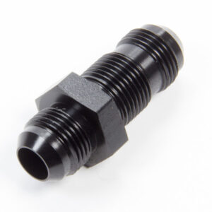 #10 Flare End Bulkhead Union Black