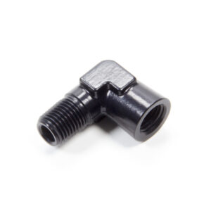 1/4in 90 Deg Elbow Female/Male Black