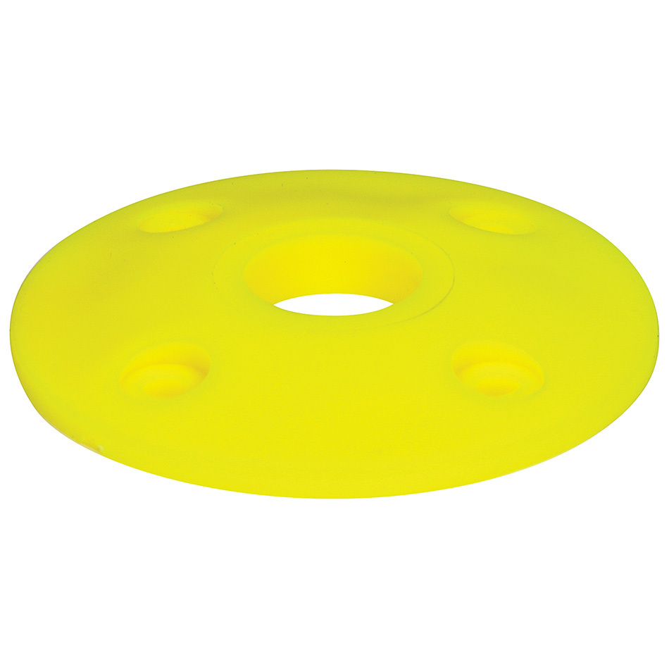 Scuff Plate Plastic Fluorescent Yellow 4pk