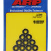 1/4 ID x .550 OD Black Washers No-Chamfer 10pk
