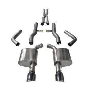 Exhaust Cat-Back - 2.76 in Dual Rear Exit